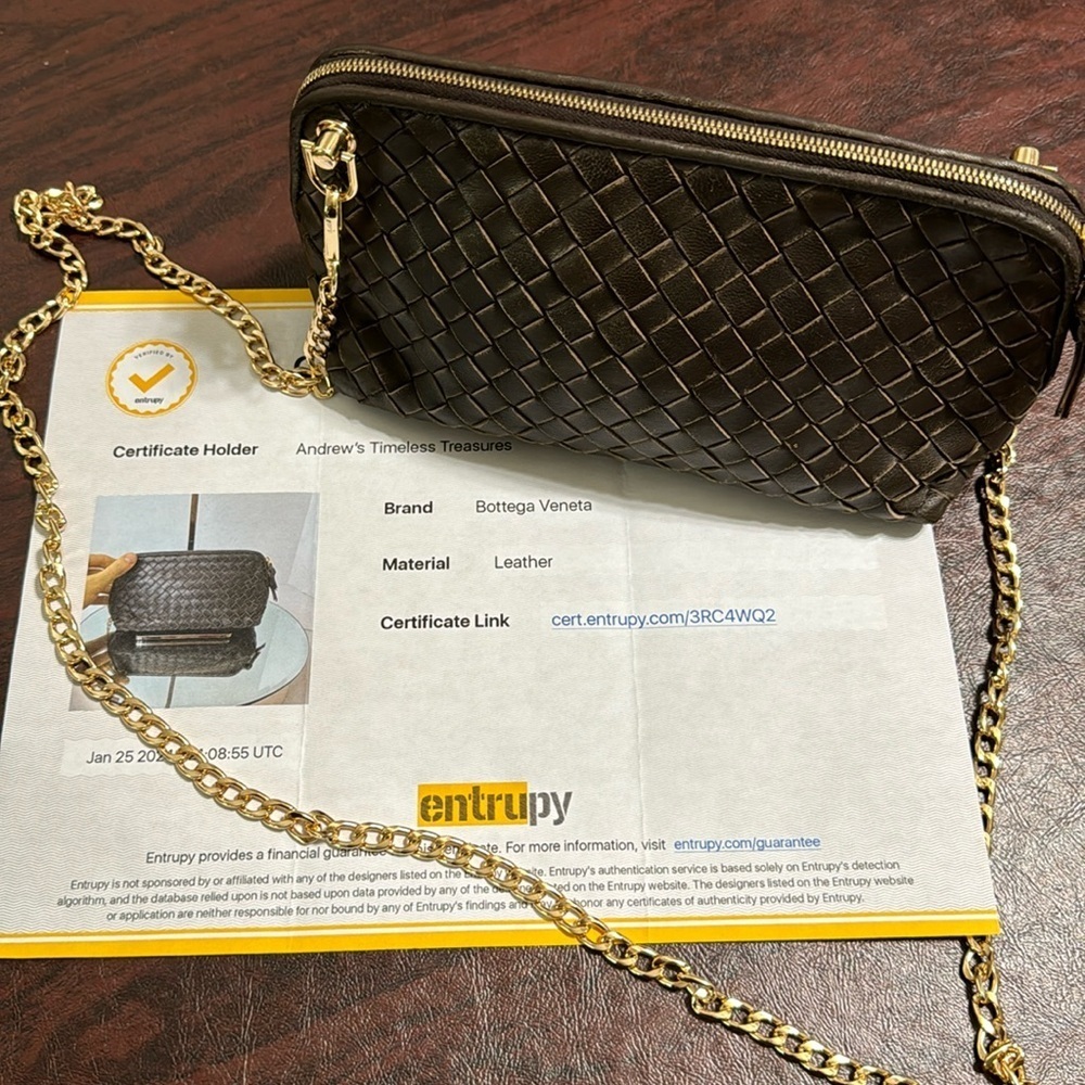 Bottega Veneta pouch conversion Authentic